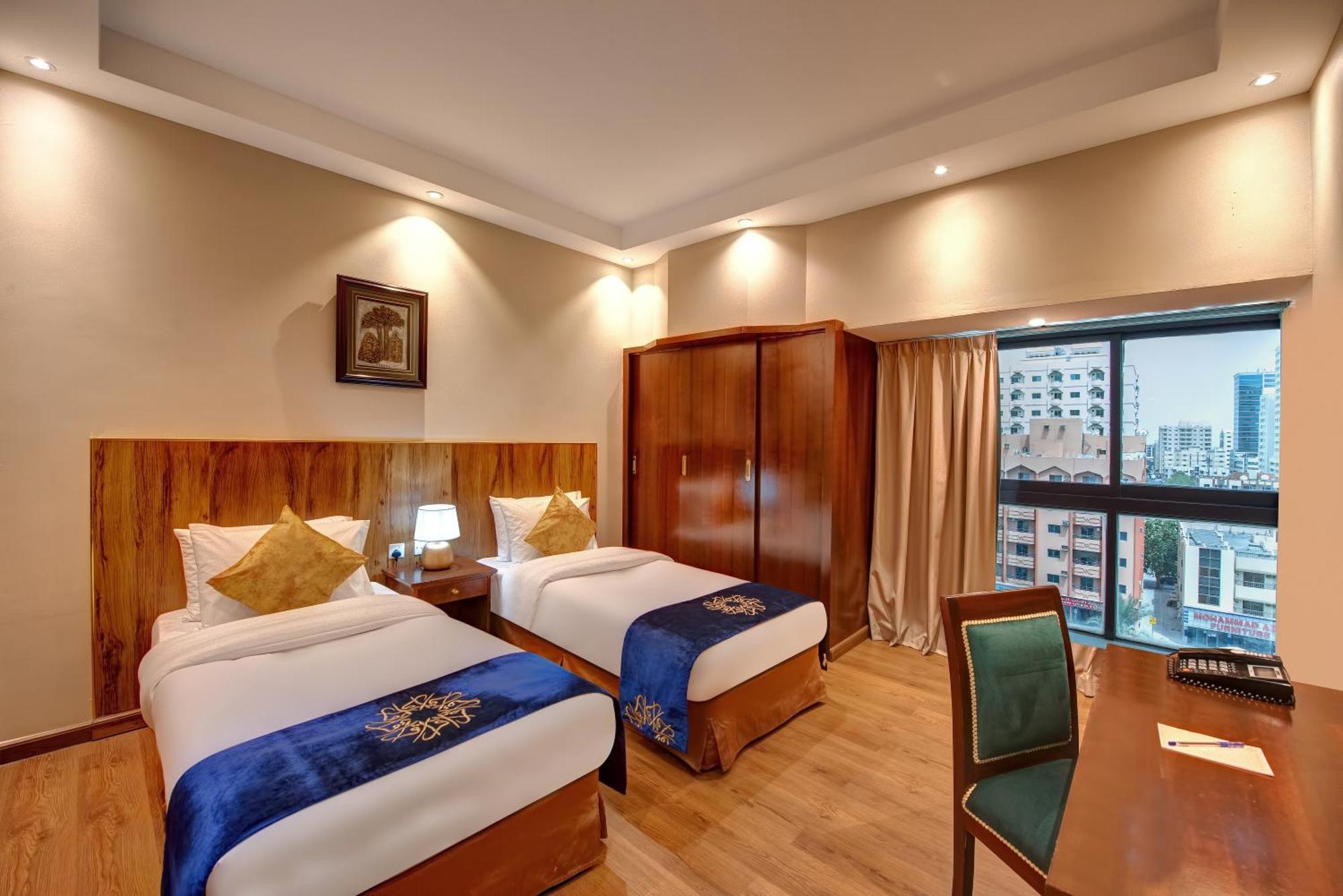 Hotel Al Bustan Flats Schardscha Exterior foto